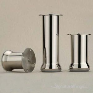 L-24 - 45mm Furniture Leg - Polished Chrome