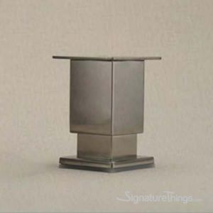 L-23 - 50mm Furniture Leg - Polished Chrome