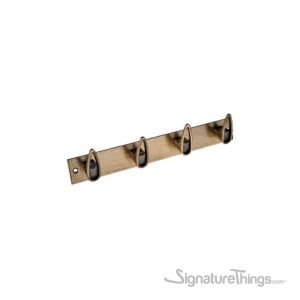 J-DX-308 Brass Wall Mounted Hook Ba - Antique