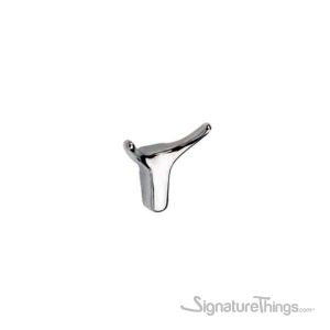J-DX-309 Brass Wall Mounted Hook Bar - Polished Chrome